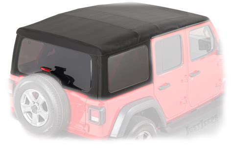 Just Jeeps Mopar Sailcloth Soft Top Kit For 2018 Jeep Wrangler Jl