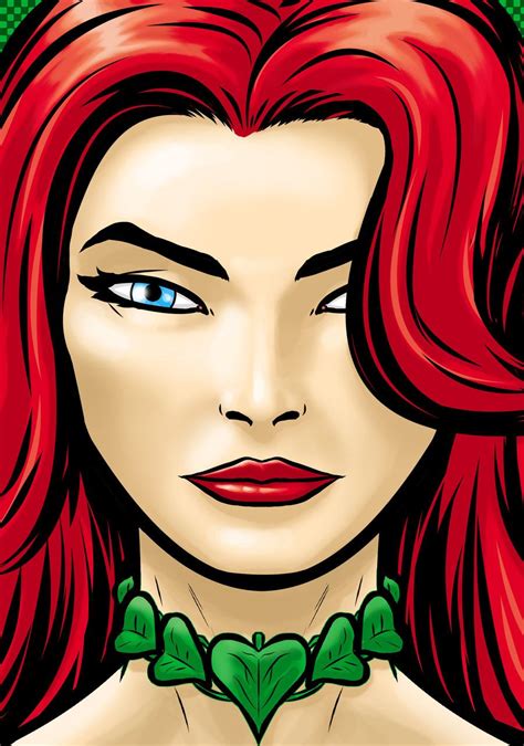 Poison Ivy Ps By Thuddleston On Deviantart Dc Poison Ivy Poison Ivy