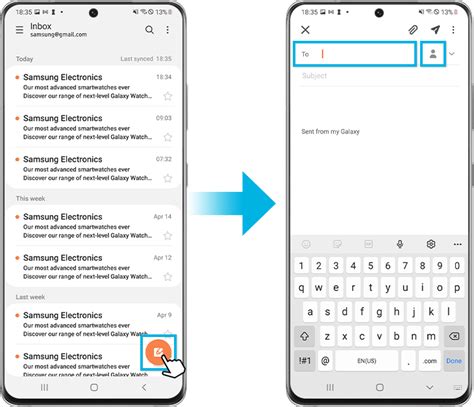 How To Use The Samsung Email App And How To Open Attachments On A