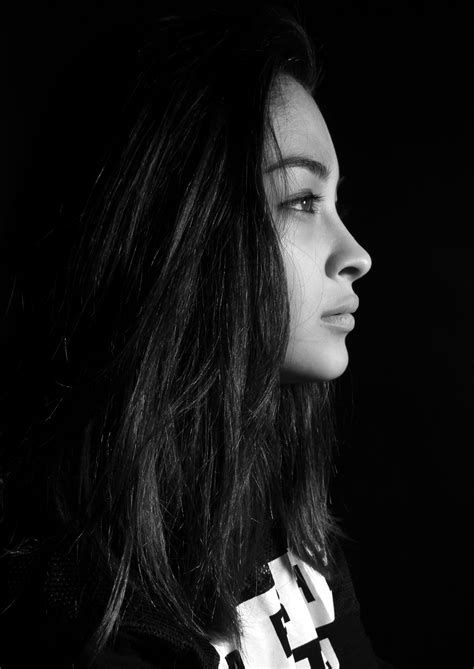 Free Images Light Black And White Girl Woman Profile