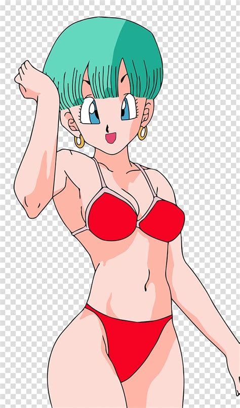 Bulma Bikini Vegeta Goku Trunks Goku Transparent Background Png