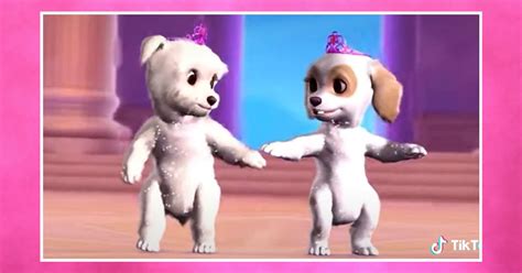 Right, who are these dancing white dogs? And why are they all over my