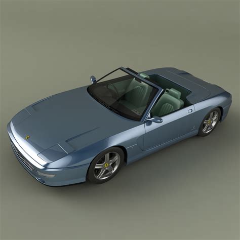 Those 3,700 lbs of beauty can accelerate four persons to 60 mph in 5 seconds and reach a later limit of 186 mph. Ferrari 456 GT Venice 3D Model MAX OBJ 3DS | CGTrader.com