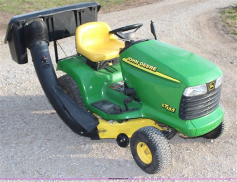 1998 John Deere Lt155 Lawn Mower In Winchester Ks Item H6053 Sold