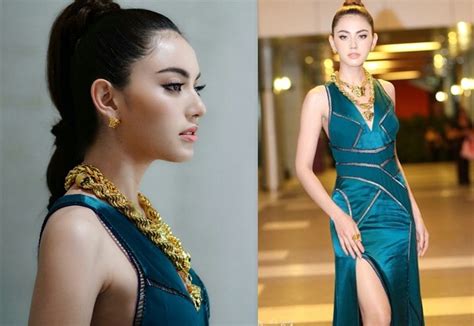 pin by ox x on mai davika hoorne ใหม่ asian beauty halter dress fashion