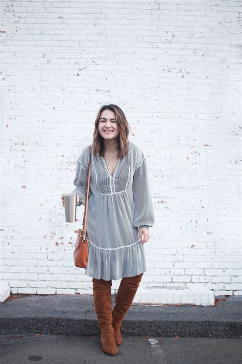 A Peasant Dress And A Winter Day Too Polished Peasant Dress Dresses