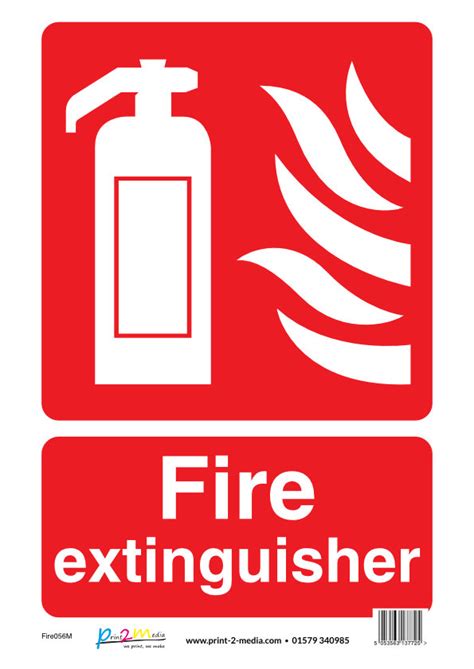 Install bifold doors new construction co2 fire extinguisher signs. Fire Extinguisher Safety Sign - Print 2 Media Ltd.