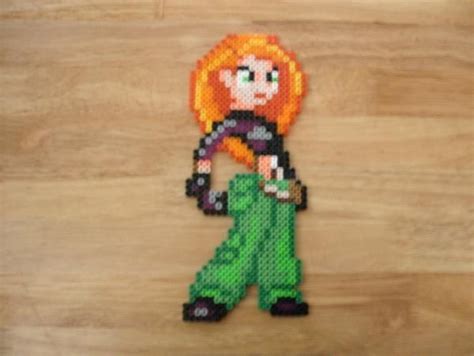 Perler Kim Possible By MR16Bits On DeviantArt Melty Bead Designs