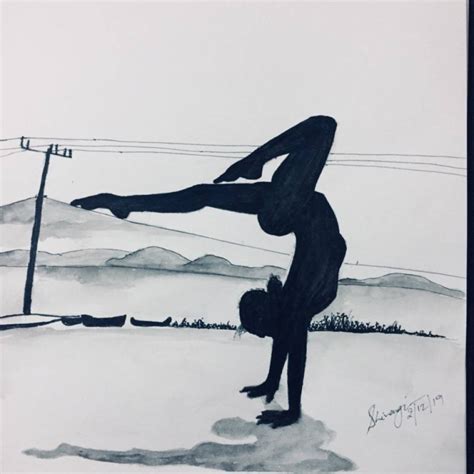Nude Art Pose Natural Look Nude Yogagirl Art Is Mood Refreshing For