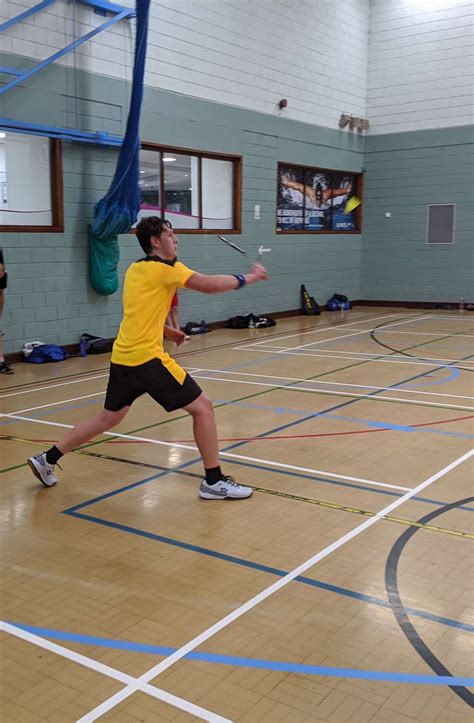Wisbech Badminton Coach Tom Off To Uni