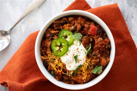 Pumpkin Chili Recipe Made In The Slow Cooker Taste And Tell