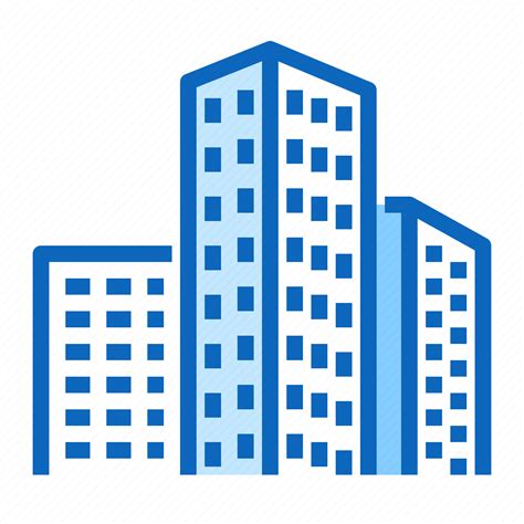 Building Estate Office Real Skyscraper Icon Download On Iconfinder