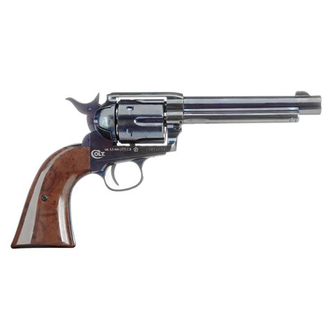 Colt Single Action Army 45 Blue Co2 Revolver Kal 45mm Diabolo