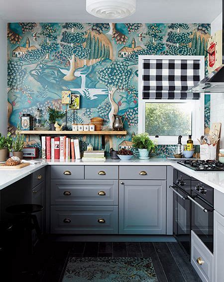 Mixing It Up In Your Kitchen With Wallpaper