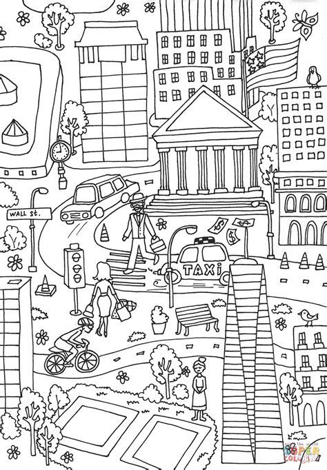 Https://wstravely.com/coloring Page/abstract Coloring Pages Of Buildings