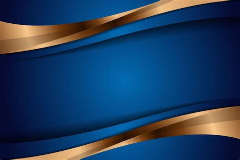 Gold And Blue Background Design