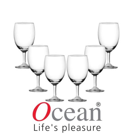 Ocean Classic Water Goblet Goblet Gelas Cawan Ocean Glass Gelas