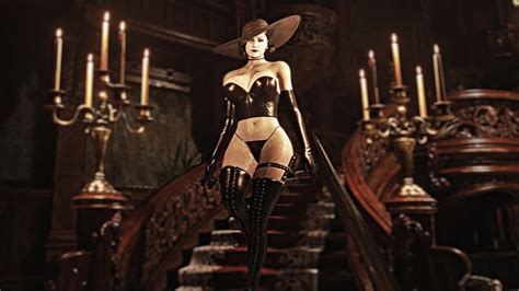 Download Lady Dimitrescu Sexy Dominatrix Thicc Jiggle Physics Mod Resident Evil Village