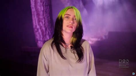 Billie Eilish Says ‘donald Trump Is Destroying Our Country At Dnc