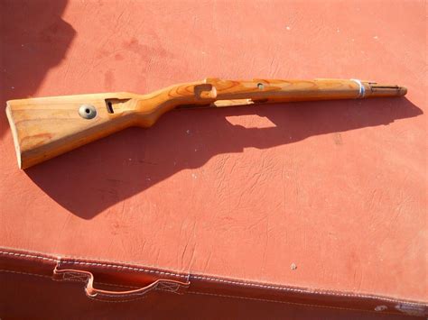Ww2 German K98 Mauser Wood Stock W Handguard Eagle 26 Flat Butt