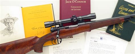 Jack Oconnors 7x57 Mauser Rifle Auction Sporting Classics Daily