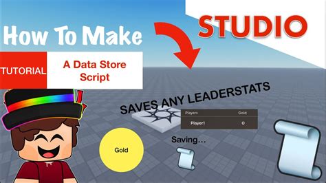 How To Make A Data Store Script In Roblox Studio YouTube