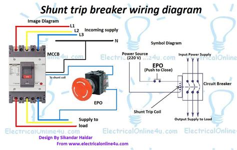 How To Wire A Circuit Breaker Diagram