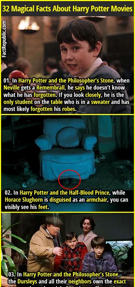While the harry potter movies were available on peacock last fall, they left the platform for nbc/universal's broadcast and cable networks (as well as their respective. 32 Magical Facts About Harry Potter Movies - Part 5 | Fact ...