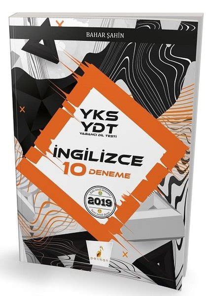 Milyonlarca adayın beklediği yks tercih kılavuzu yayımlandı. YKS-YDT İngilizce 10 Deneme Sınavı , Bahar Şahin - Fiyatı ...