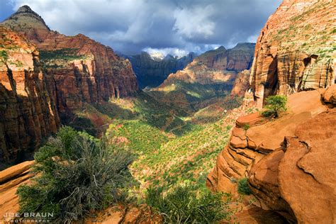 Joes Guide To Zion National Park Canyon Overlook Trail Photographs