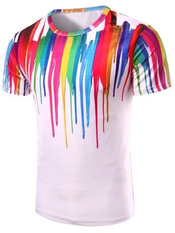 Reviewers found it ideal for patchy or cracked concrete driveways as well as surrounding outdoor walls. Colormix 2xl 3d Colorful Vertical Splatter Paint T-shirt ...