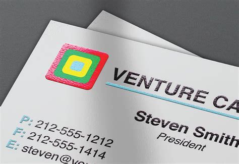 Create an impression with our raised ink classico business cards. Raised Business Cards