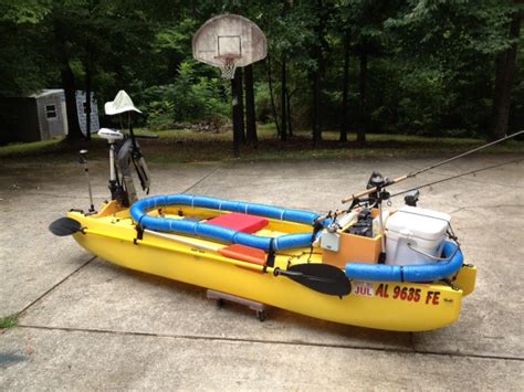 Fully Rigged And Motorized W Fishing Kayak From Alabama Micronautical