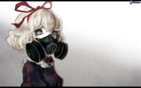 Anime Original Gas Mask Girl Hd Wallpaper Peakpx