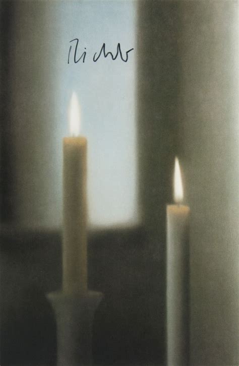 Gerhard Richter Zwei Kerzen 96442