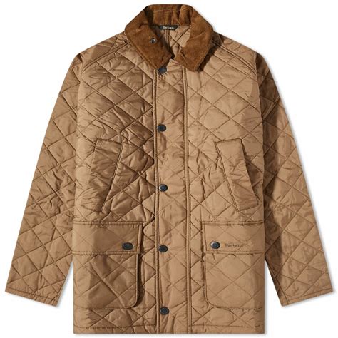 Barbour Mens Ashby Quilt Jacket In Sandstone Barbour