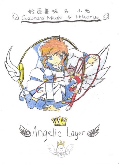 Angelic Layer Suzuhara Misaki And Her Angel~hikaru Minitokyo