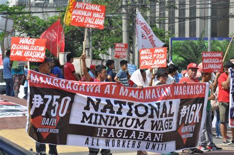 P750 Minimum Wage Encouraged Philnews