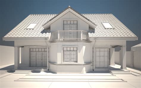 8 reviews of max's haus mercantile love!!! House exterior 3D Model MAX OBJ 3DS DWG MTL TGA | CGTrader.com