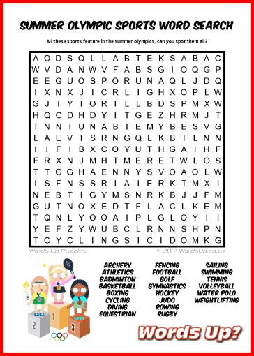 The Olympic Games Word Search By Sfy773 Teaching Resources Tes Words