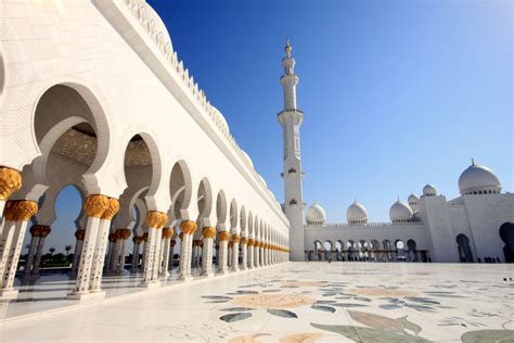 Religious Sheikh Zayed Grand Mosque 4k Ultra Hd Wallpaper