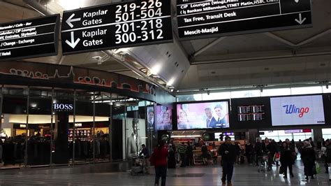 Inside Istanbul Ataturk Airport Turkey Youtube