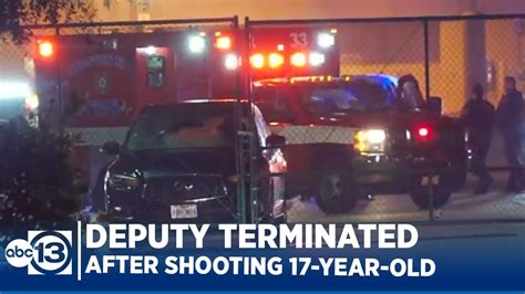 Deputy Terminated After Shooting 17 Year Old Suspect At Nrg Park Youtube