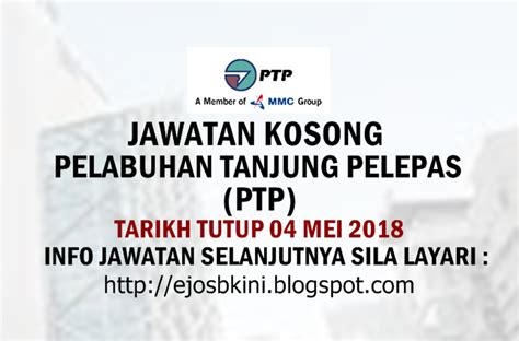 Jawatan kosong gsc golden screen cinemas 2018. Jawatan Kosong Pelabuhan Tanjung Pelepas Sdn Bhd (PTP ...