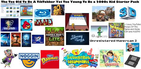 The Late 2000searly 2010s Only The Best Generation Kid Starter Pack