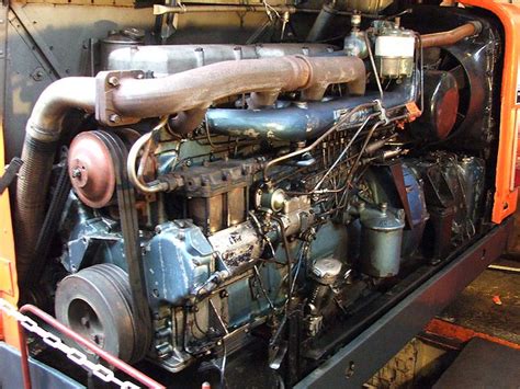 Engine In A Leyland Atlantean
