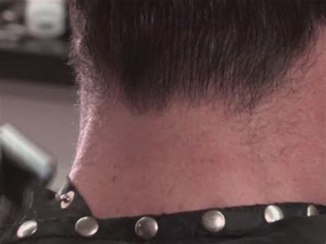 You can always cut more of your hair, but you can't put your hair back. How To Trim Your Neck Hair - YouTube