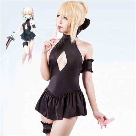New Style Cos Saber Clothes Anime Fate Grand Cosplay Costume Swimsuit