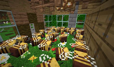 The garden won't only get provide you with crucial resources but they can also be a part of. my bee farm at maximum efficiency! : Minecraft