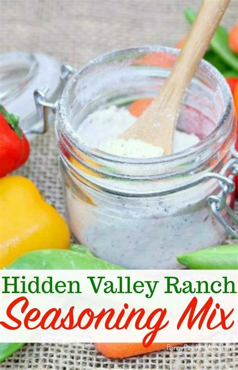 Diy hidden valley ranch mix is so simple to make and is so much cheaper than purchasing all those over priced envelopes. Copycat Hidden Valley Ranch Seasoning Mix | Recipe | Ranch ...